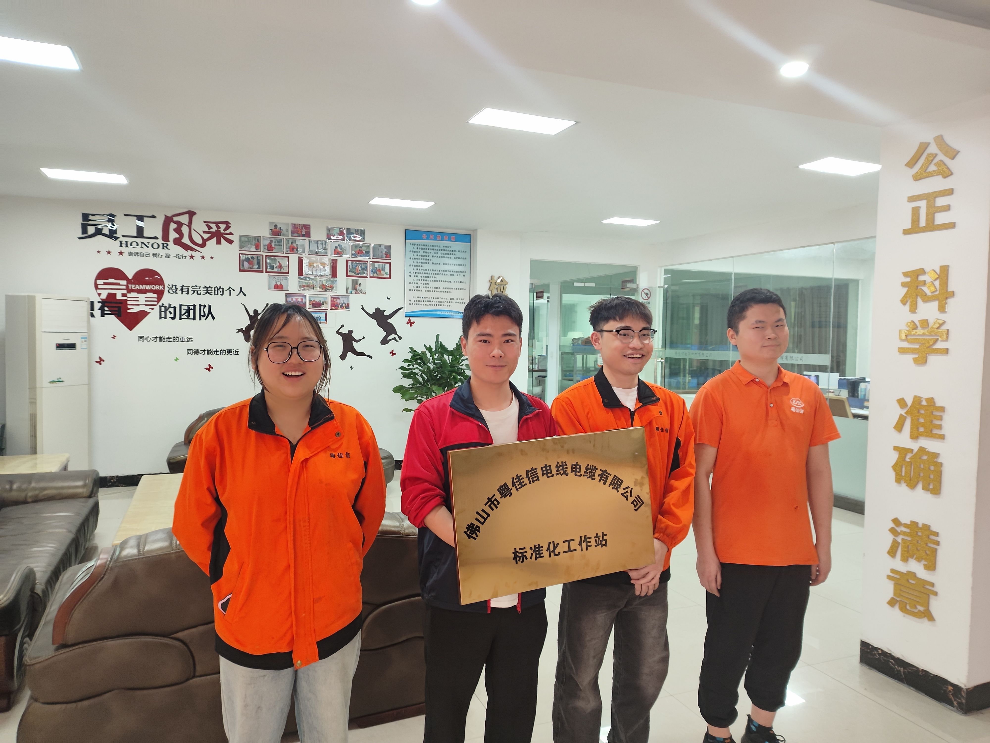 粵佳信公司標準化試點工作順利推進